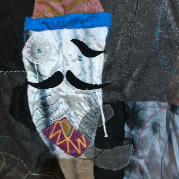 Sandy Starkman Jacket Womens Med Art to Wear Silk Rayon 80's 90's Y2K - Picture 16 of 16